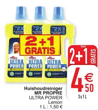 Cora Huishoudreiniger mr propre 1L aanbieding