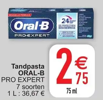 Cora Tandpasta oral-b 75ml aanbieding