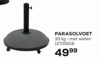 Supra Bazar Parasolvoet 30kg aanbieding