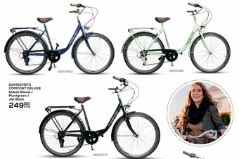 Supra Bazar Damesfiets comfort deluxe kobalt blauw/muntgroen/jet black aanbieding