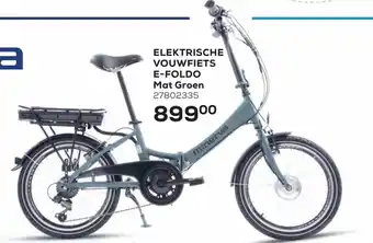 Supra Bazar Elektrische vouwfiets e-foldo mat green aanbieding