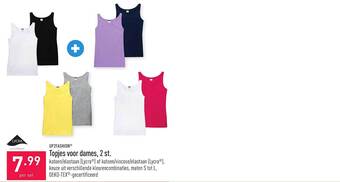 ALDI Topjes voor dames, 2 st aanbieding