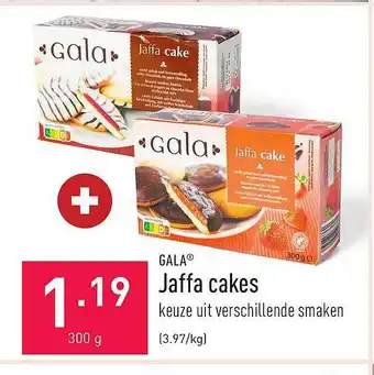 ALDI Gala jaffa cakes aanbieding