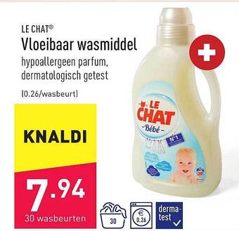 ALDI Vloeibaar wasmiddel aanbieding