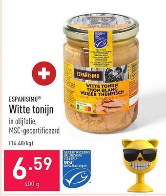 ALDI Witte tonijn aanbieding