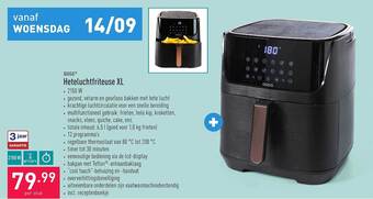 Heteluchtfriteuse xl