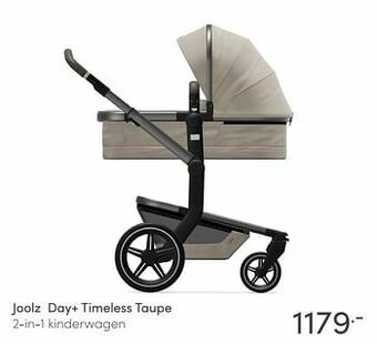 Baby & Tiener Joolz day+ timeless taupe 2-in-1 kinderwagen aanbieding