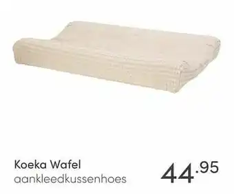 Baby & Tiener Koeka wafel aankleedkussenhoes aanbieding