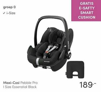 Baby & Tiener Maxi-cosi pebble pro i size essenstial black aanbieding