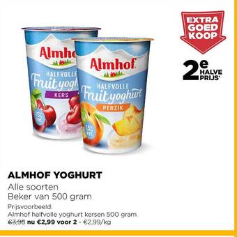 Jumbo Almhof yoghurt aanbieding