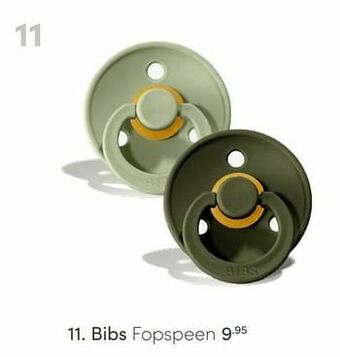Baby & Tiener Bibs fopspeen aanbieding