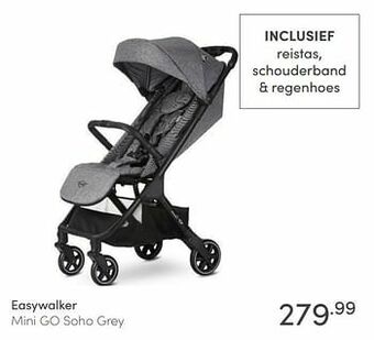 Baby & Tiener Easywalker mini go soho grey aanbieding