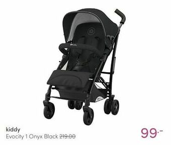 Baby & Tiener Kiddy evocity 1 onyx black aanbieding