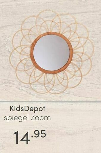Baby & Tiener Kidsdepot spiegel zoom aanbieding