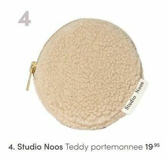 Baby & Tiener Studio noos teddy portemonnee aanbieding