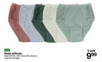 Zeeman Mady tailleslip aanbieding