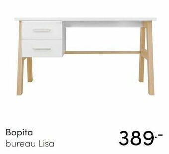 Baby & Tiener Bopita bureau lisa aanbieding