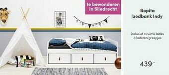 Baby & Tiener Bopita bedbank indy aanbieding