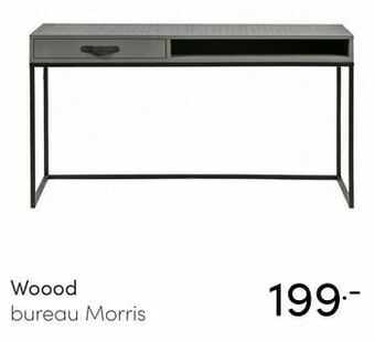 Baby & Tiener Woood bureau morris aanbieding
