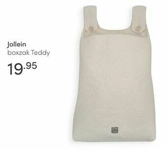 Baby & Tiener Jollein boxzak teddy aanbieding