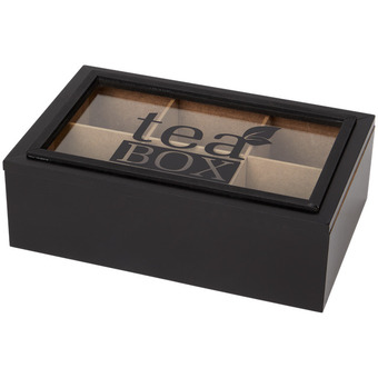 Action Theebox met tekst aanbieding