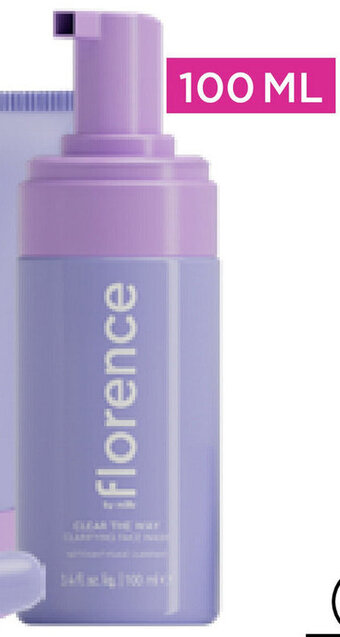 Florence by mills clarifying face wash clear way 100ML