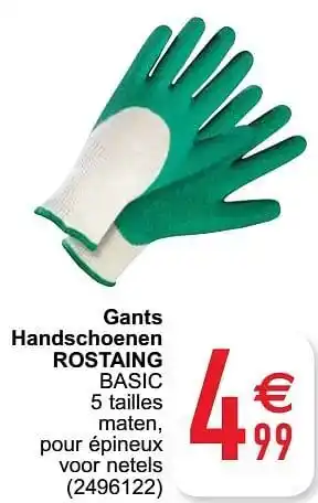 Cora Gants handschoenen rostaing basic aanbieding