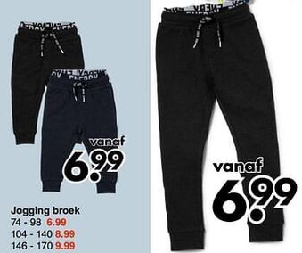 Wibra Jogging broek aanbieding