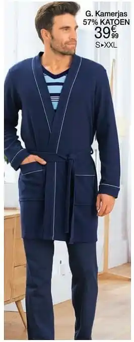 Damart Kamerjas 57% katoen aanbieding