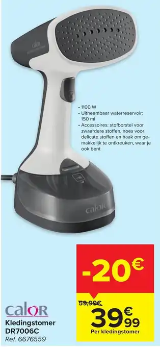 Carrefour Calor klendingstomer DR7006C ref. 6676559 aanbieding