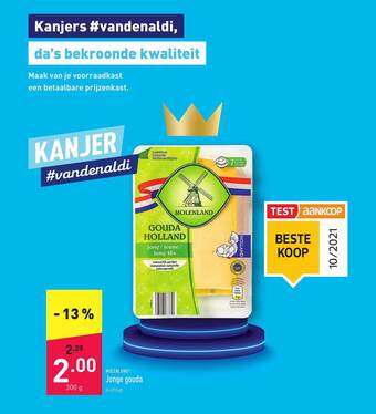 ALDI Molenland jonge gouda aanbieding