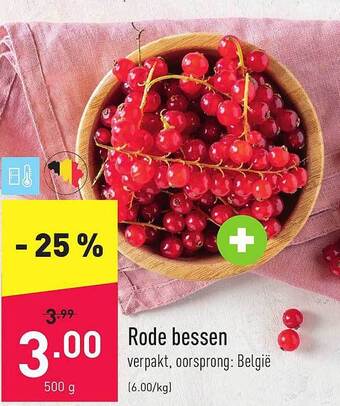ALDI Rode bessen aanbieding