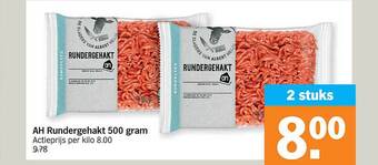 Albert Heijn Ah rundergehakt aanbieding