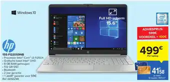 Carrefour HP 15S-FQ2059NB REF. 6650246 aanbieding