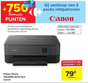 Canon printer pixma TS5350A all in one