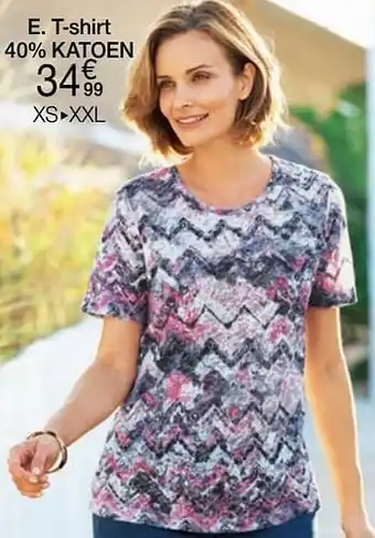 Damart T-shirt 40% katoen aanbieding