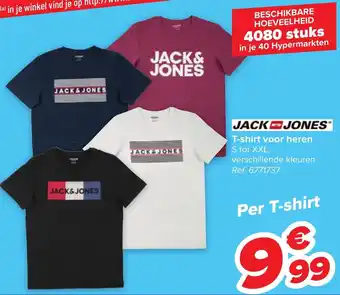 Jack & Jones T-shirt voor heren S tot XXL REF. 6771737