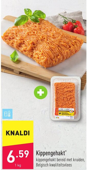 ALDI Kippengehakt 1kg aanbieding