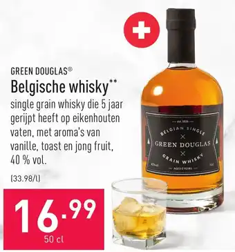 ALDI Belgische whisky 50cl aanbieding