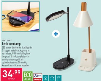ALDI Ledbureaulamp aanbieding