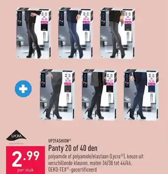 Panty 20 of 40 den