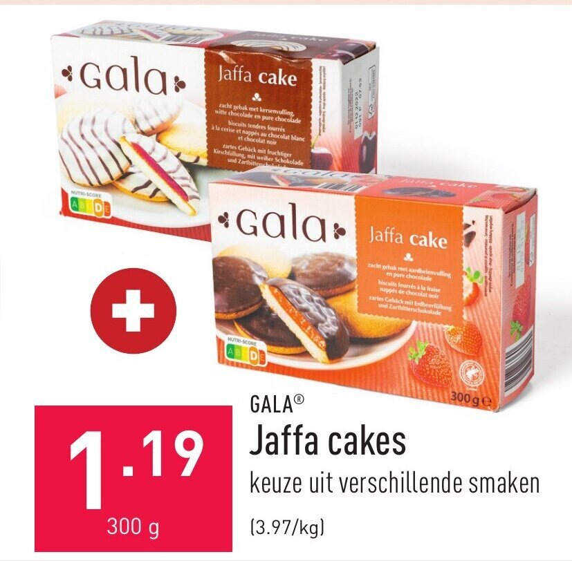 Jaffa cakes 300g promotie bij ALDI