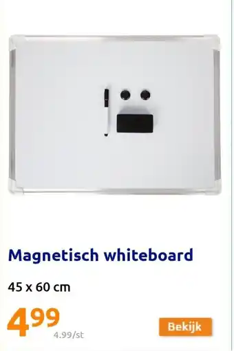 Magnetisch whiteboard 45 x 60cm
