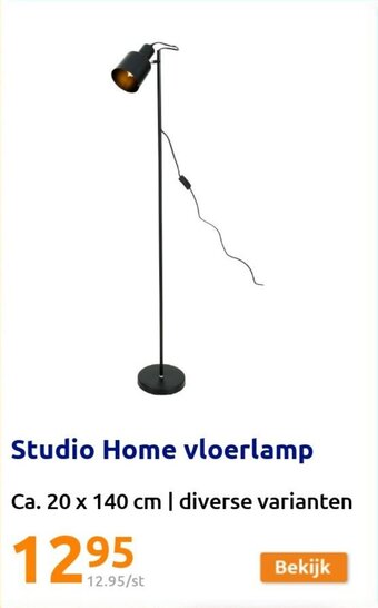 Action Studio home vloerlamp aanbieding