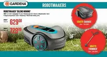 Gardena robotmaaier sileno minimo