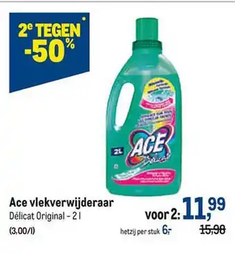 Ace vlekverwijderaar 2e tegen -50%