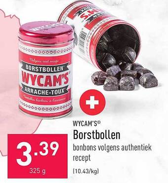 ALDI Wycam's borstbollen aanbieding