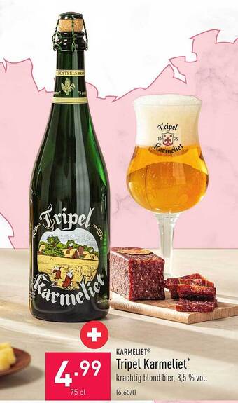 ALDI Karmeliet tripel karmeliet aanbieding
