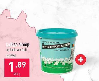 ALDI Luikse siroop aanbieding