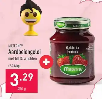 ALDI Materne aardbeiengelei aanbieding